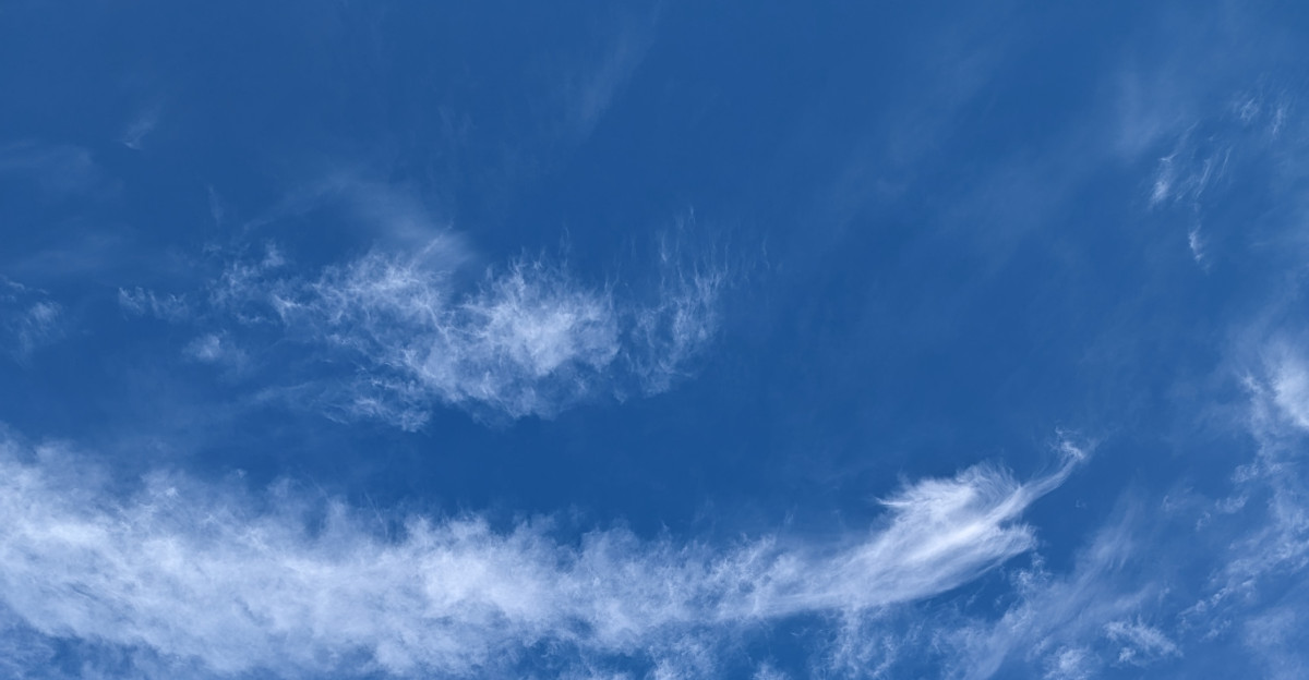 Blue sky in Shelburne